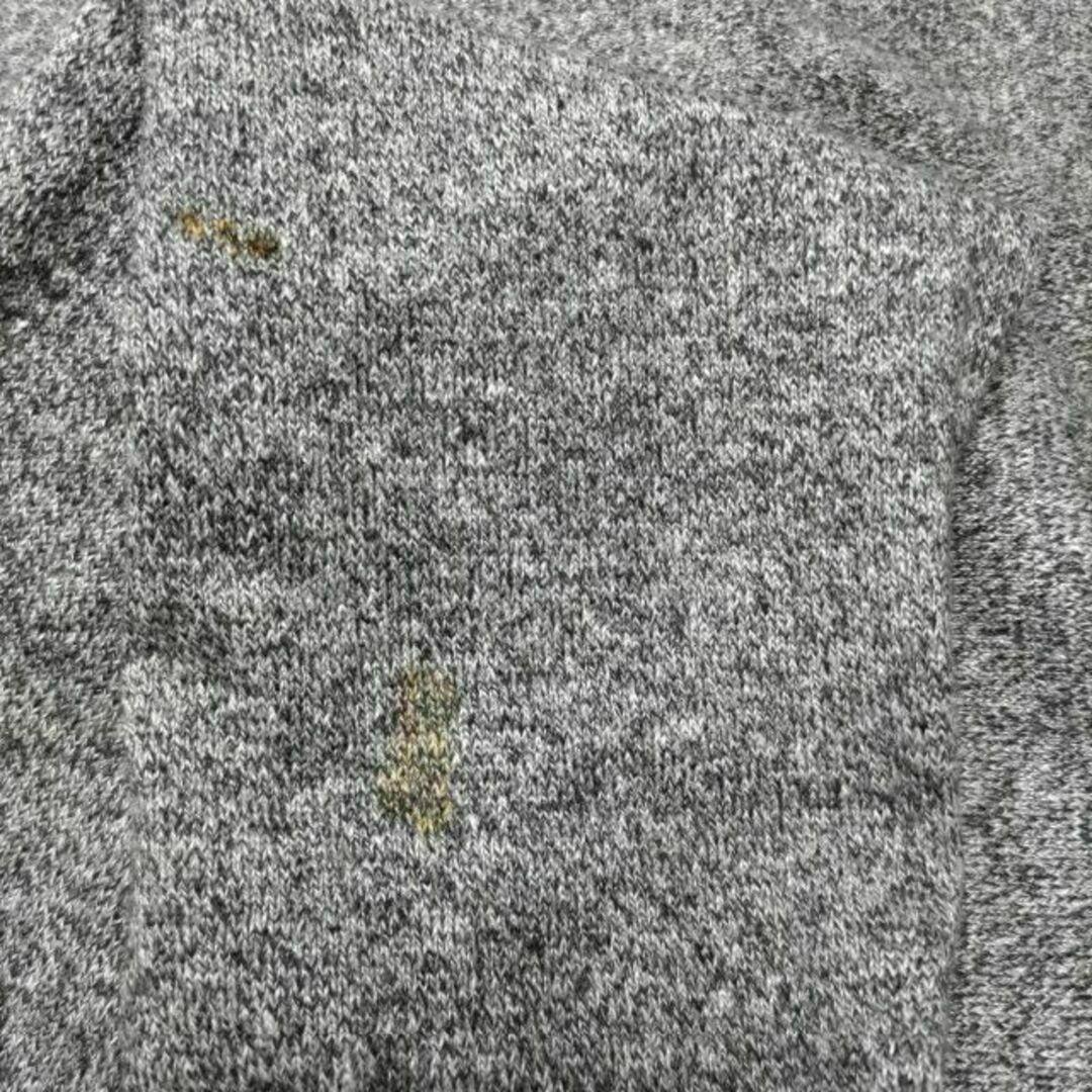 INTERMEZZO インターメッツォ 麻混じり ニット ジャケット グレー M メンズのジャケット/アウター(テーラードジャケット)の商品写真