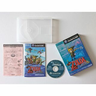 ニンテンドーゲームキューブ(ニンテンドーゲームキューブ)のゲームキューブ ゼルダの伝説 風のタクト　Gamecube GC Zelda(家庭用ゲームソフト)