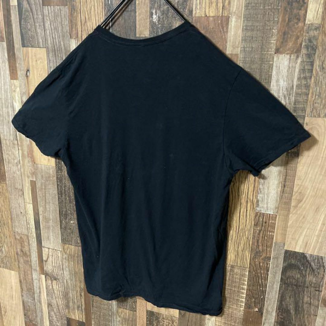 MARVEL(マーベル)のマーベル アベンジャーズ ブラックパンサー L メンズ 黒 古着 半袖 Tシャツ メンズのトップス(Tシャツ/カットソー(半袖/袖なし))の商品写真
