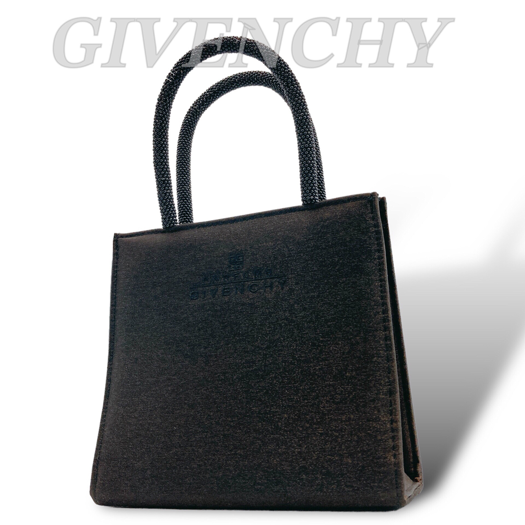 GIVENCHY(ジバンシィ)の 【美品】GIVENCHY ジバンシー　ハンドバッグ　ブラック　ミニ レディースのバッグ(ハンドバッグ)の商品写真