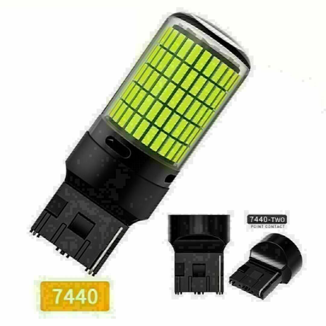 T20 led 150連 ウインカー シングル アンバー オレンジ 12 24V 自動車/バイクの自動車(汎用パーツ)の商品写真