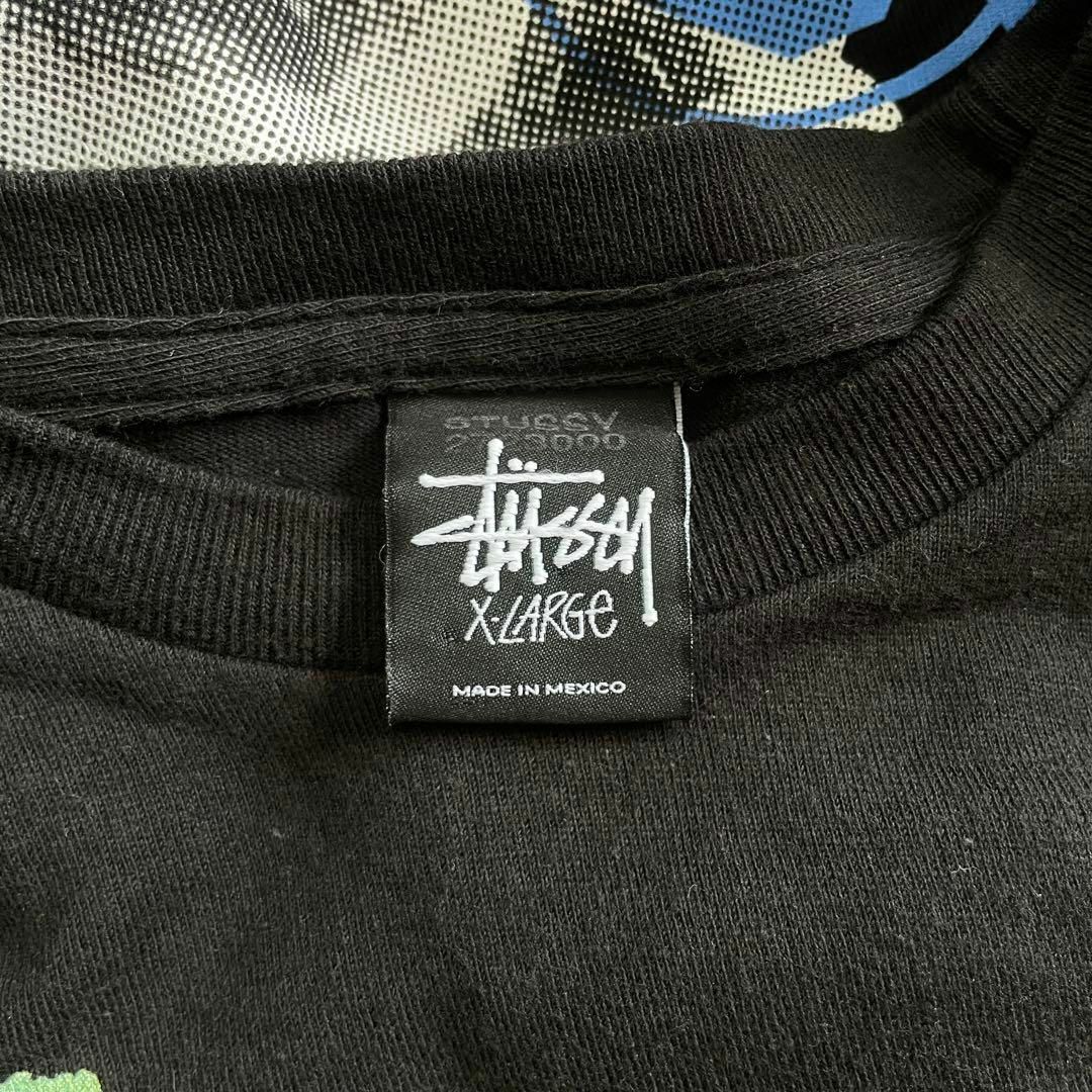 STUSSY(ステューシー)の【オーバーサイズ、アニマル柄】stussy両面プリントTシャツ古着ストリート犬 メンズのトップス(Tシャツ/カットソー(半袖/袖なし))の商品写真