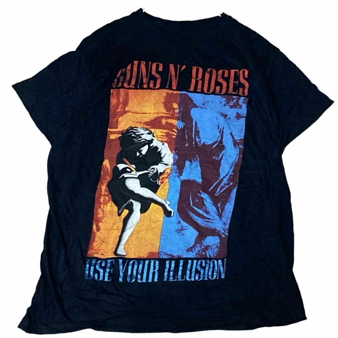 GUNSN'ROSES バンド半袖Tシャツ ユーズユアイリュージョンs97 メンズのトップス(Tシャツ/カットソー(半袖/袖なし))の商品写真