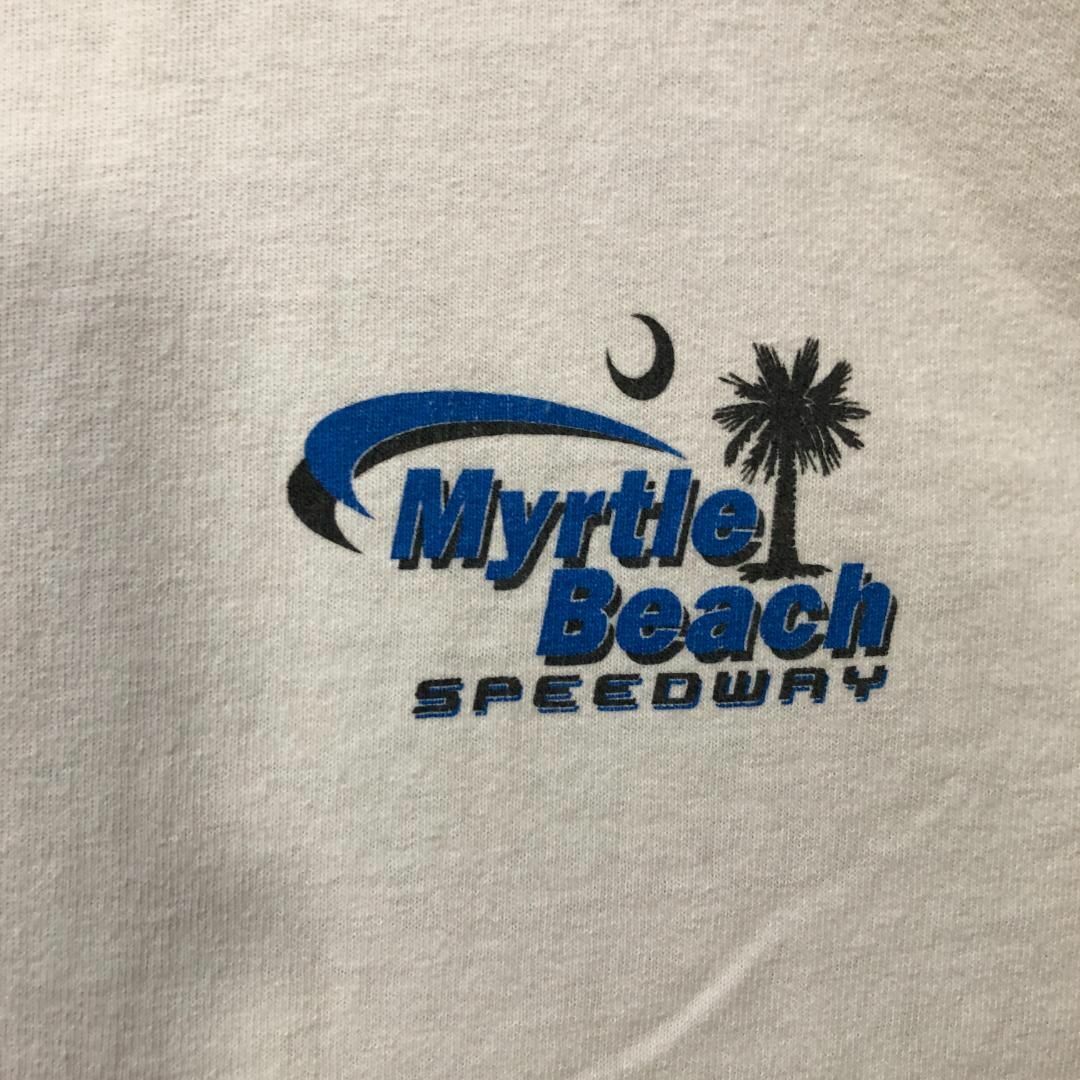 Myrtle Beach レース バックプリント 月 ヤシの木 Tシャツ メンズのトップス(Tシャツ/カットソー(半袖/袖なし))の商品写真