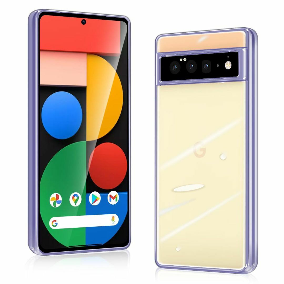 【サイズ:GooglePixel6Pro_色:パープル】Google Pixel スマホ/家電/カメラのスマホアクセサリー(その他)の商品写真