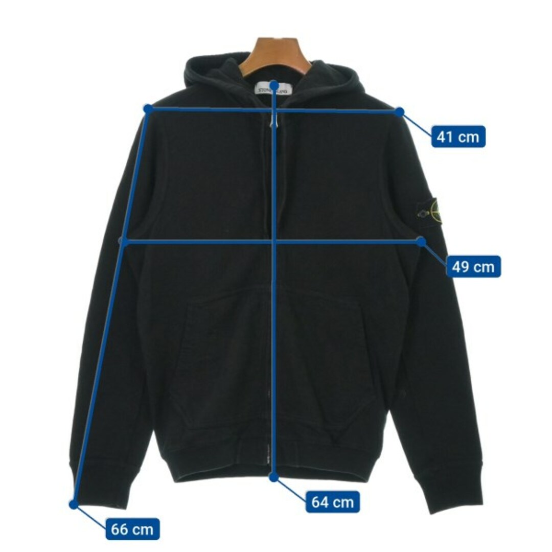 STONE ISLAND ストーンアイランド パーカー S 黒 【古着】 STONE ISLAND ストーンアイランド パーカー S 黒 【古着】