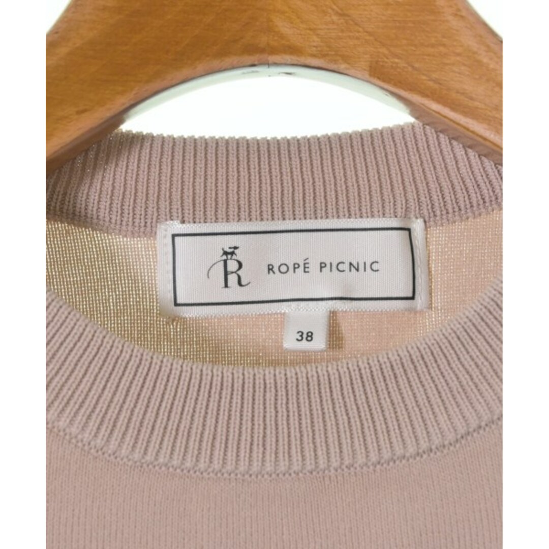 ROPE Picnic ニット・セーター 38(M位) ピンクベージュ 【古着】【中古】 レディースのトップス(ニット/セーター)の商品写真