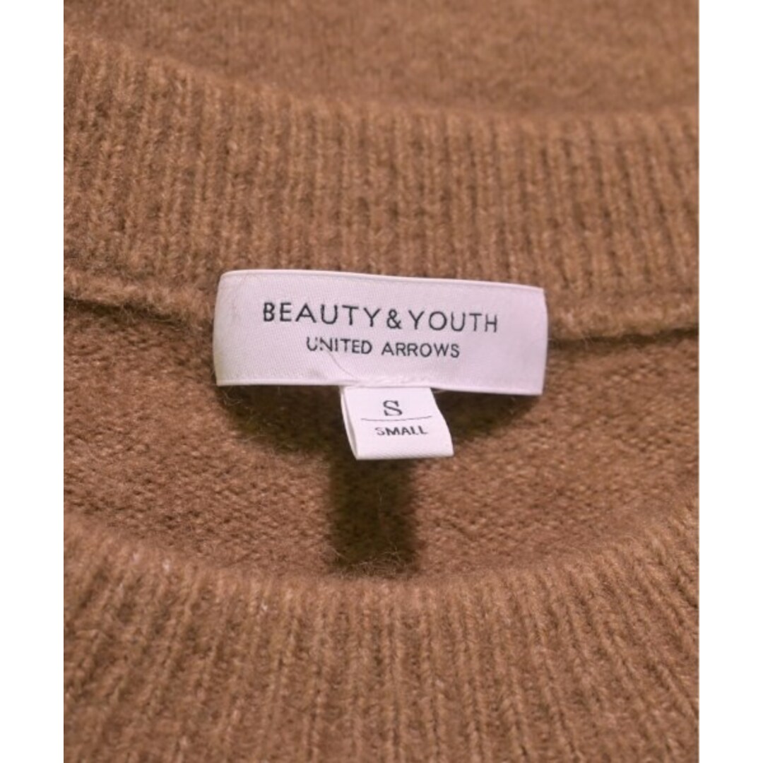 BEAUTY&YOUTH UNITED ARROWS(ビューティアンドユースユナイテッドアローズ)のBEAUTY&YOUTH UNITED ARROWS ニット・セーター S 茶 【古着】【中古】 レディースのトップス(ニット/セーター)の商品写真