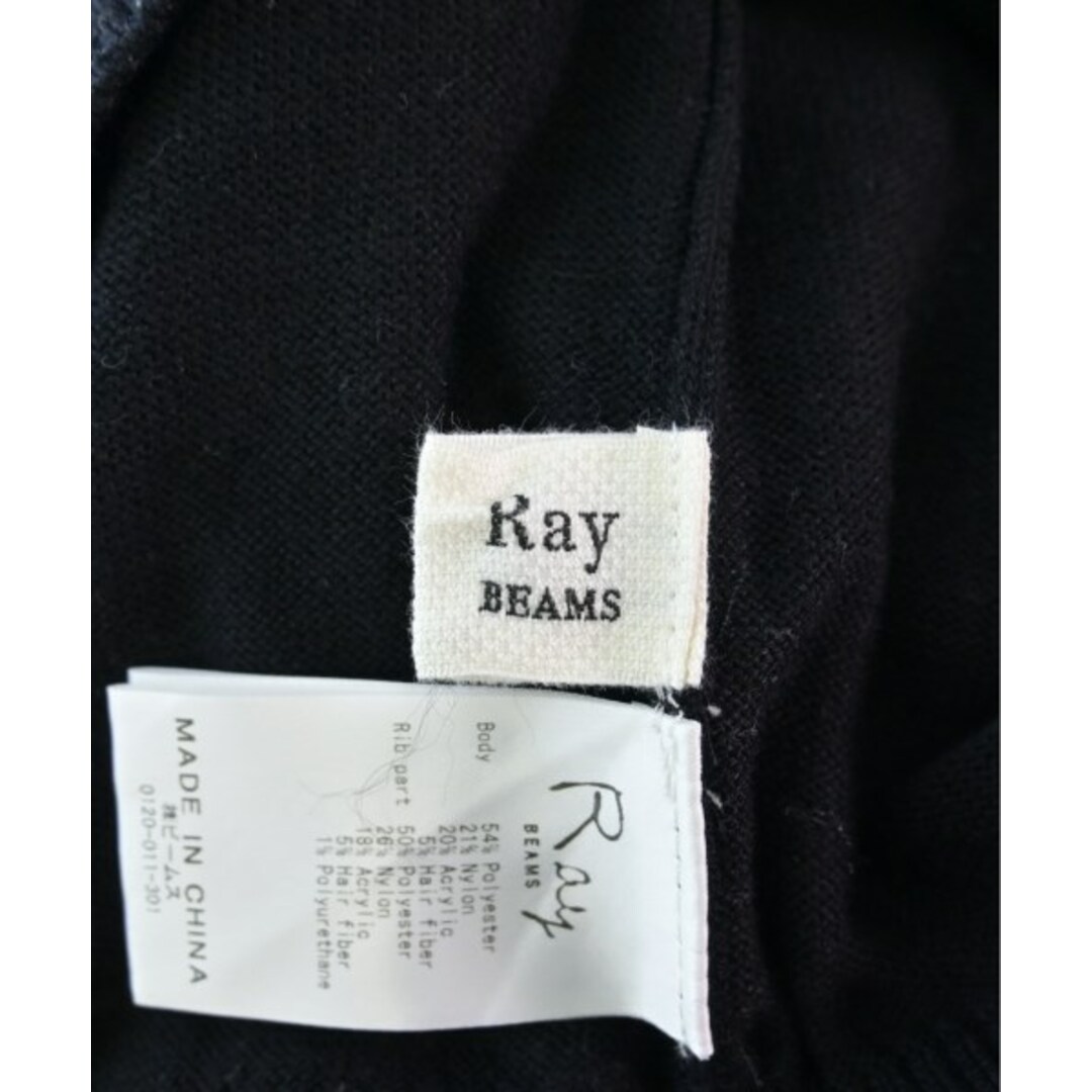 Ray BEAMS(レイビームス)のRay Beams レイビームス ニット・セーター -(XL位) 黒 【古着】【中古】 レディースのトップス(ニット/セーター)の商品写真