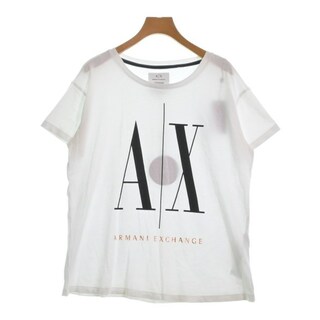 A/X ARMANI EXCHANGE Tシャツ・カットソー M 白 【古着】【中古】(カットソー(半袖/袖なし))