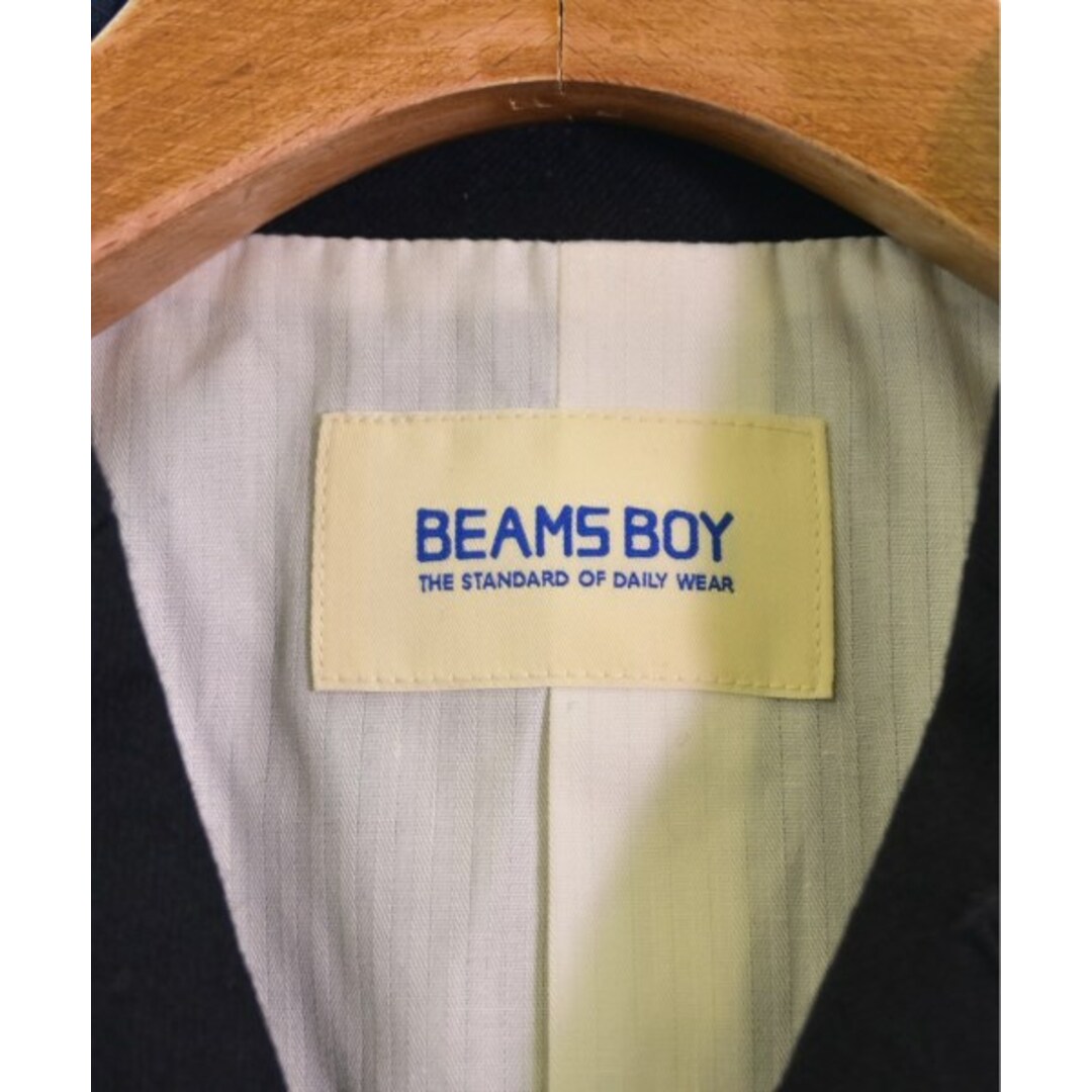 BEAMS BOY(ビームスボーイ)のBEAMS BOY ビームスボーイ カジュアルジャケット 0(XS位) 黒系 【古着】【中古】 レディースのジャケット/アウター(テーラードジャケット)の商品写真