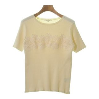 ナチュラルビューティーベーシック(NATURAL BEAUTY BASIC)のNATURAL BEAUTY BASIC ニット・セーター M アイボリー 【古着】【中古】(ニット/セーター)