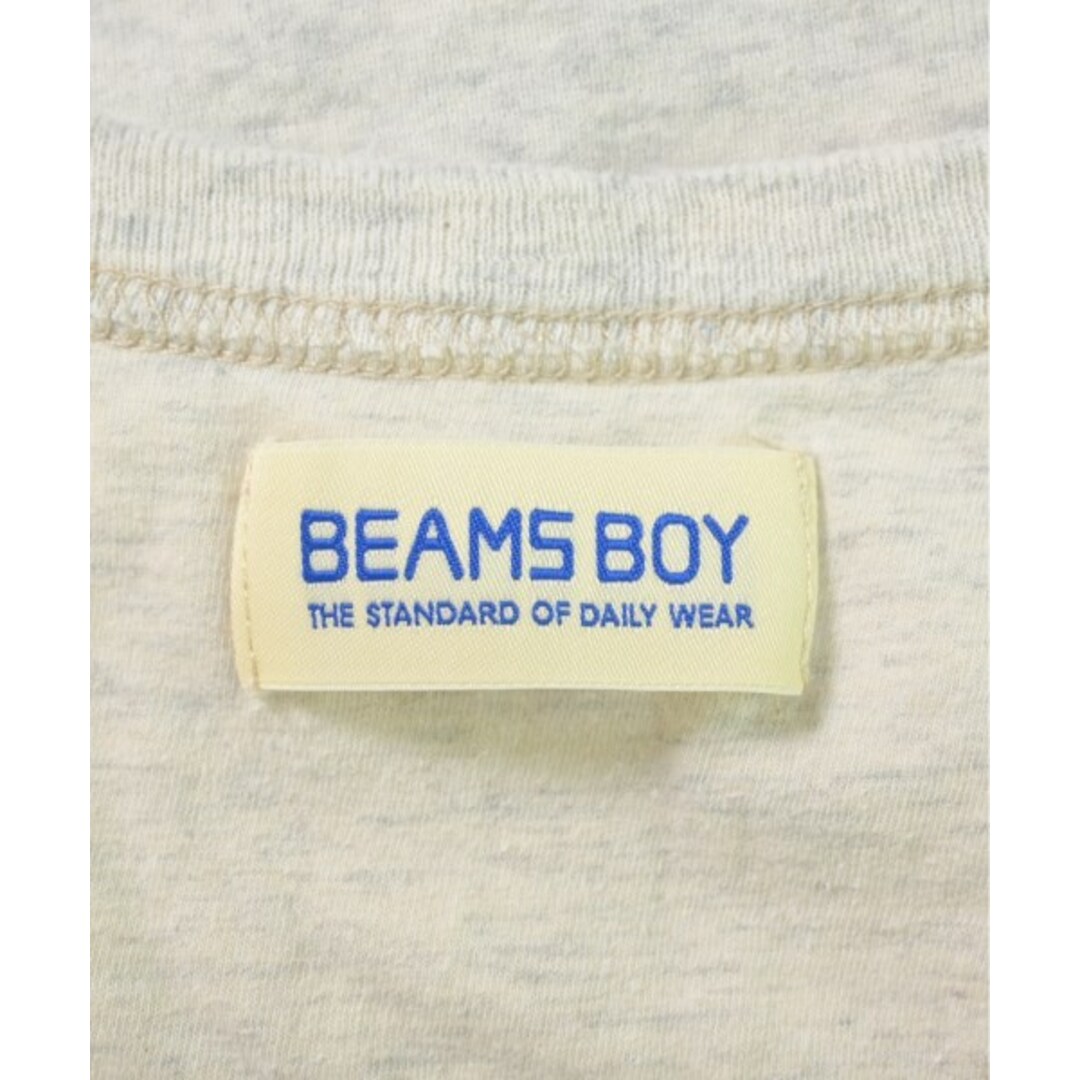 BEAMS BOY(ビームスボーイ)のBEAMS BOY ビームスボーイ Tシャツ・カットソー F ライトグレー系 【古着】【中古】 レディースのトップス(カットソー(半袖/袖なし))の商品写真