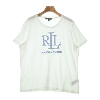LAUREN Ralph Lauren Tシャツ・カットソー XL 白 【古着】【中古】(カットソー(半袖/袖なし))