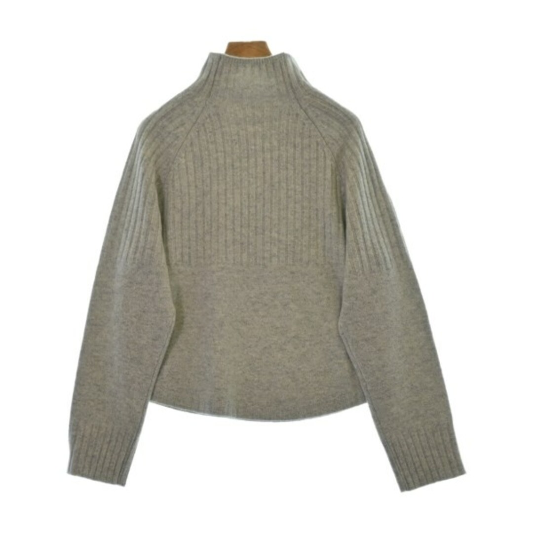 Theory luxe(セオリーリュクス)のtheory luxe ニット・セーター 38(M位) ライトグレー 【古着】【中古】 レディースのトップス(ニット/セーター)の商品写真