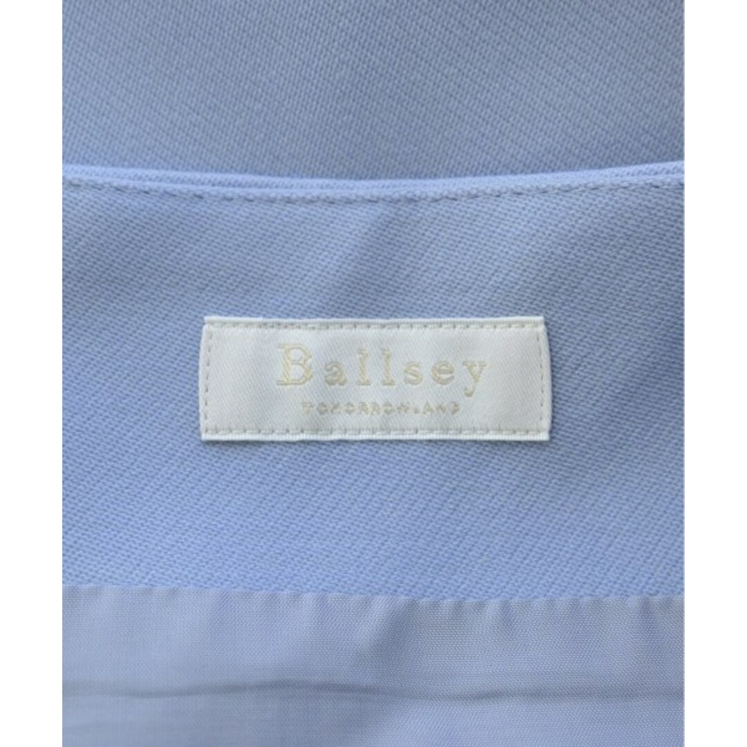 Ballsey(ボールジィ)のBallsey ボールジー ロング・マキシ丈スカート 40(XL位) 水色 【古着】【中古】 レディースのスカート(ロングスカート)の商品写真