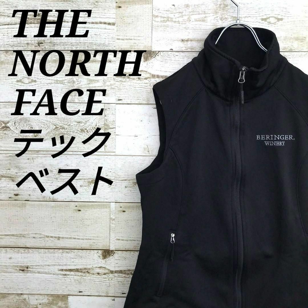 THE NORTH FACE(ザノースフェイス)の【k6768】USA規格ノースフェイス刺繍ロゴテックソフトシェルベストジャケット レディースのトップス(ベスト/ジレ)の商品写真