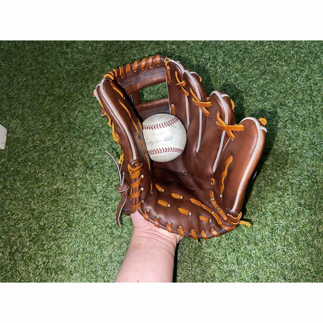 SSK(エスエスケイ)のSSKプロエッジ硬式内野手(PEK8445L21)新品　高校野球対応　湯揉み済 スポーツ/アウトドアの野球(グローブ)の商品写真