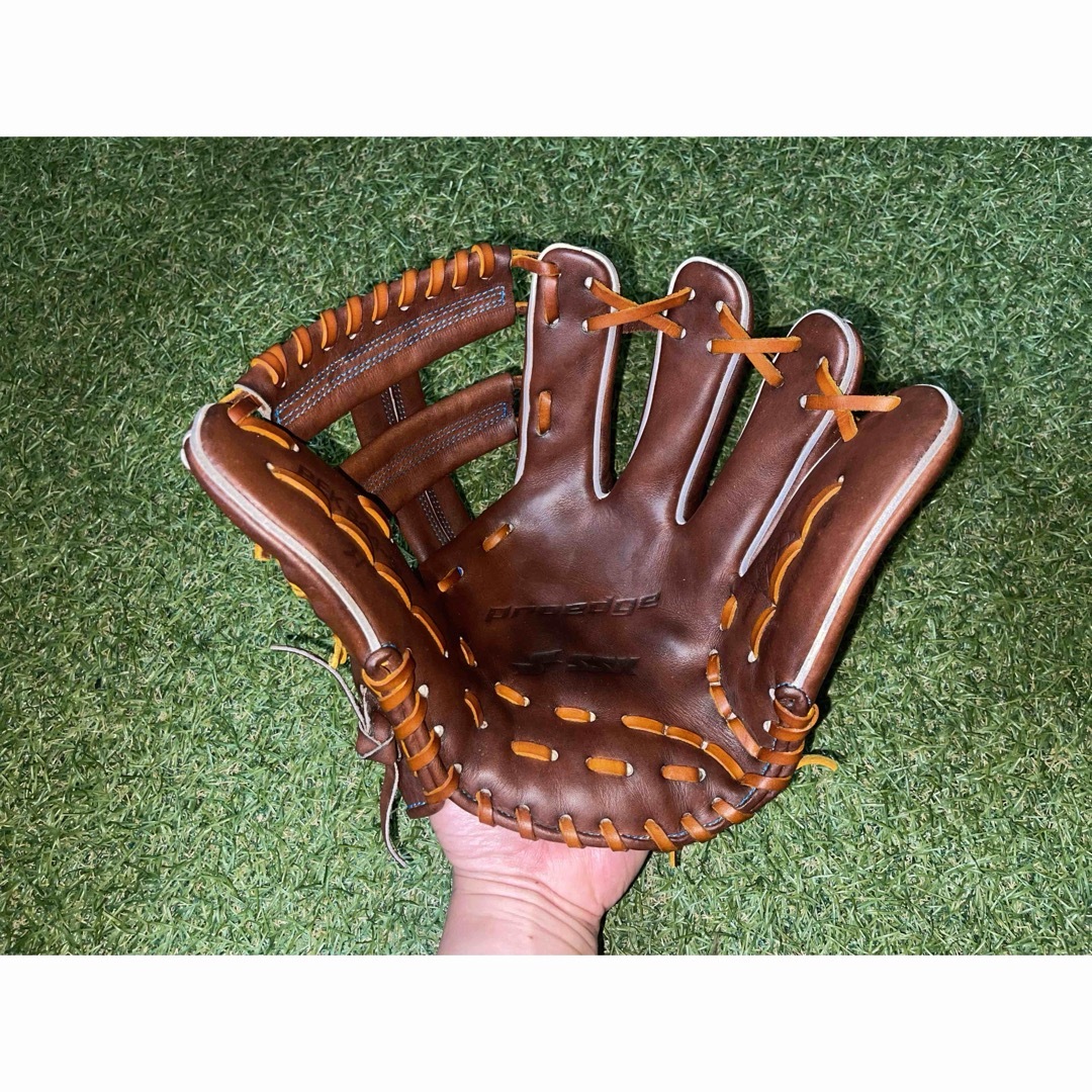 SSK(エスエスケイ)のSSKプロエッジ硬式内野手(PEK8445L21)新品　高校野球対応　湯揉み済 スポーツ/アウトドアの野球(グローブ)の商品写真