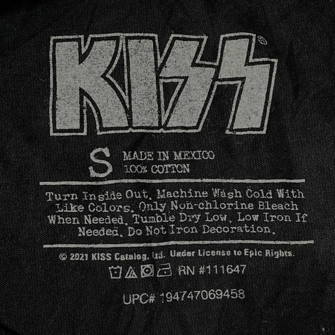 MUSIC TEE(ミュージックティー)のKISS ハードロック バンド半袖Tシャツ ツアー ロックT メキシコ製 x45 メンズのトップス(Tシャツ/カットソー(半袖/袖なし))の商品写真