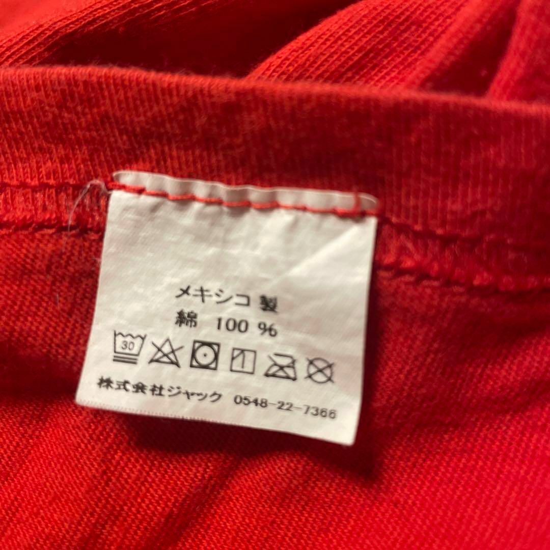 STUSSY(ステューシー)の【オーバーサイズ、メキシコ製】stussyプリントTシャツ古着ストリート赤L メンズのトップス(Tシャツ/カットソー(半袖/袖なし))の商品写真