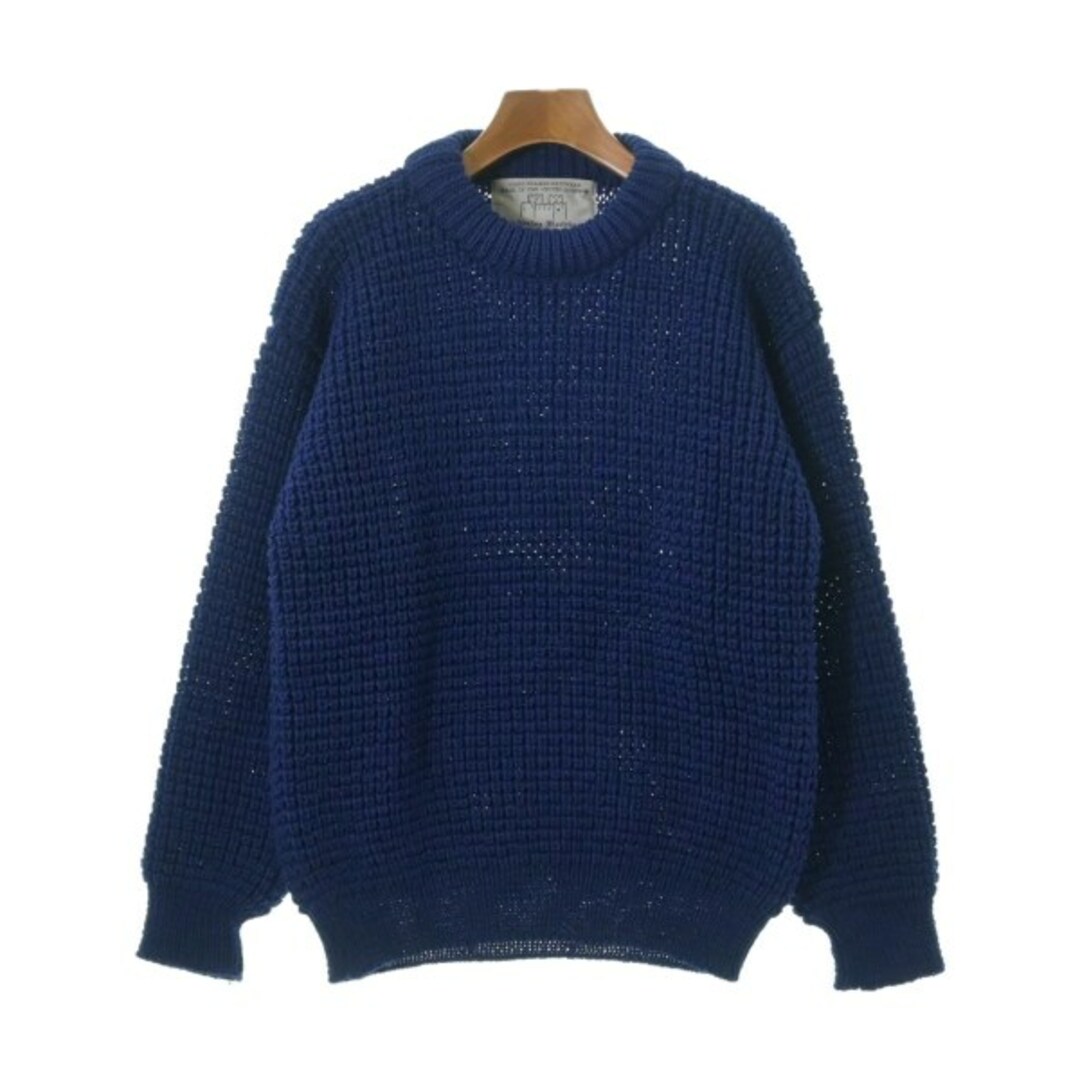 OLDDERBY KNITWEAR ニット・セーター S 青 【古着】【中古】 レディースのトップス(ニット/セーター)の商品写真