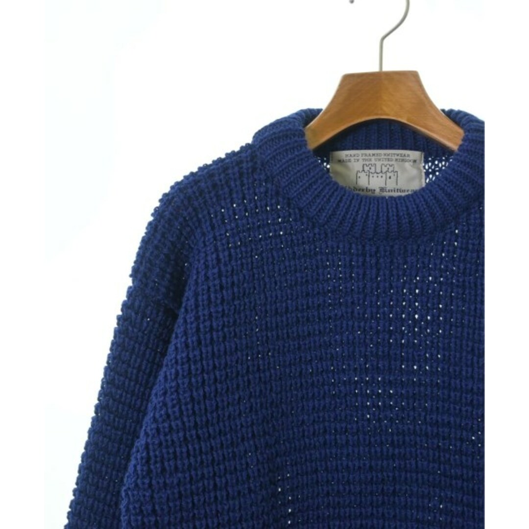 OLDDERBY KNITWEAR ニット・セーター S 青 【古着】【中古】 レディースのトップス(ニット/セーター)の商品写真