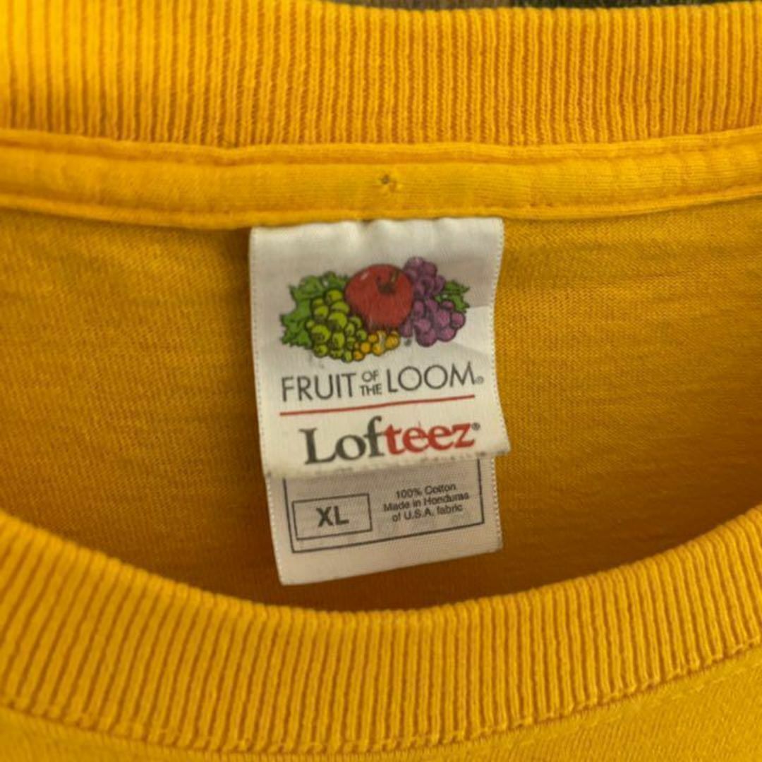 FRUIT OF THE LOOM(フルーツオブザルーム)のフルーツオブザルーム メンズ オレンジ XL USA古着 90s 半袖 Tシャツ メンズのトップス(Tシャツ/カットソー(半袖/袖なし))の商品写真