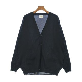 アーバンリサーチドアーズ(URBAN RESEARCH DOORS)のURBAN RESEARCH DOORS カーディガン L 紺 【古着】【中古】(カーディガン)