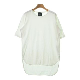 エイトン(ATON)のATON エイトン Tシャツ・カットソー 2(M位) 白 【古着】【中古】(カットソー(半袖/袖なし))