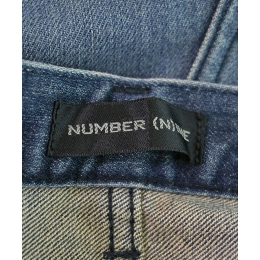 NUMBER（N）INE DENIM(ナンバーナインデニム)のNUMBER (N)INE DENIM デニムパンツ 32(L位) 【古着】【中古】 メンズのパンツ(デニム/ジーンズ)の商品写真