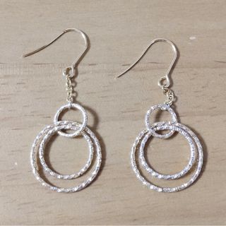 ハンドメイド サークルピアス