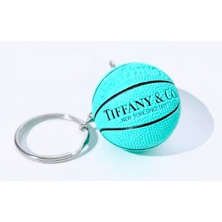 Tiffany & Co. - Tiffany&Co バスケットボールキーホルダー＆Tiffany blue巾着