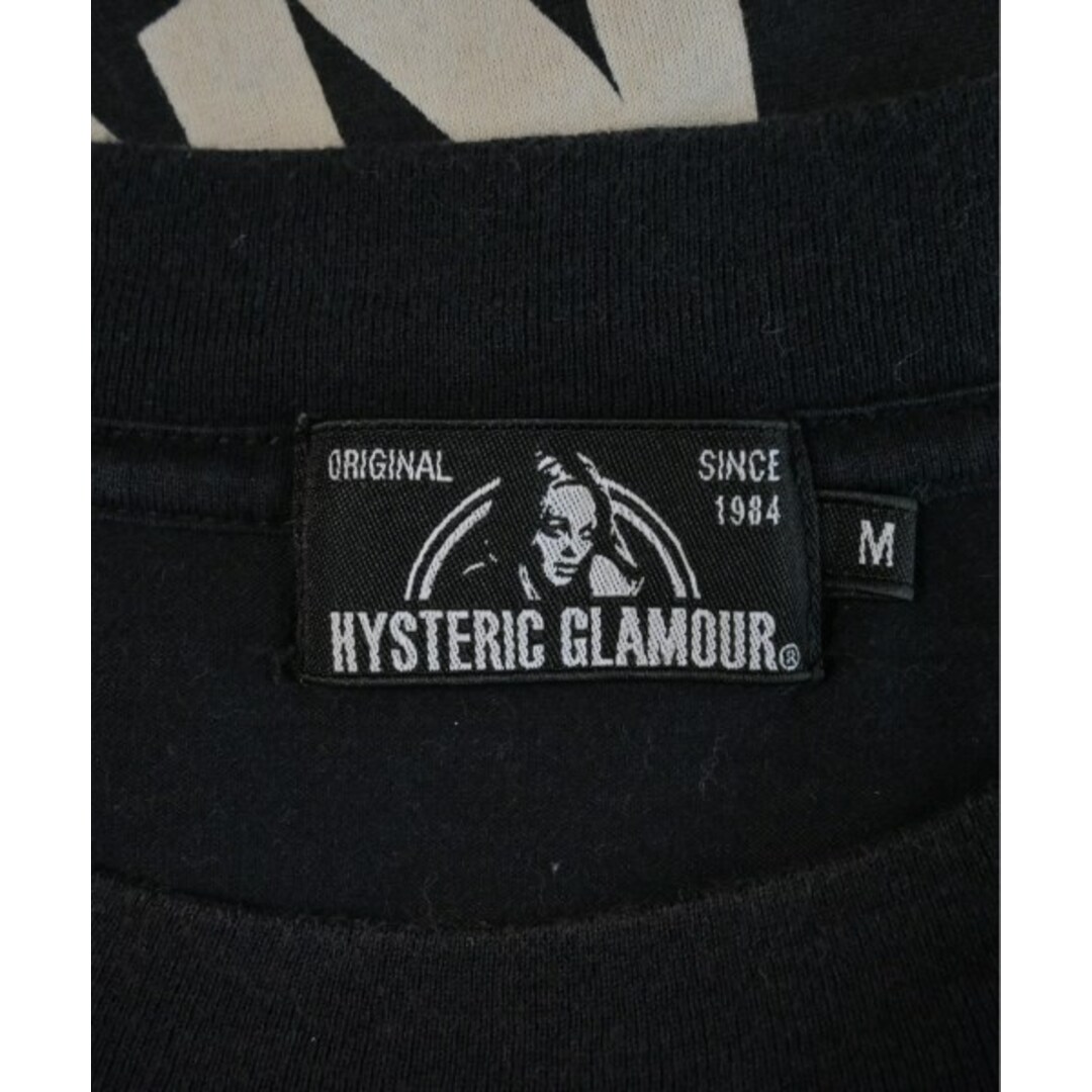 HYSTERIC GLAMOUR(ヒステリックグラマー)のHYSTERIC GLAMOUR Tシャツ・カットソー M 黒 【古着】【中古】 メンズのトップス(Tシャツ/カットソー(半袖/袖なし))の商品写真