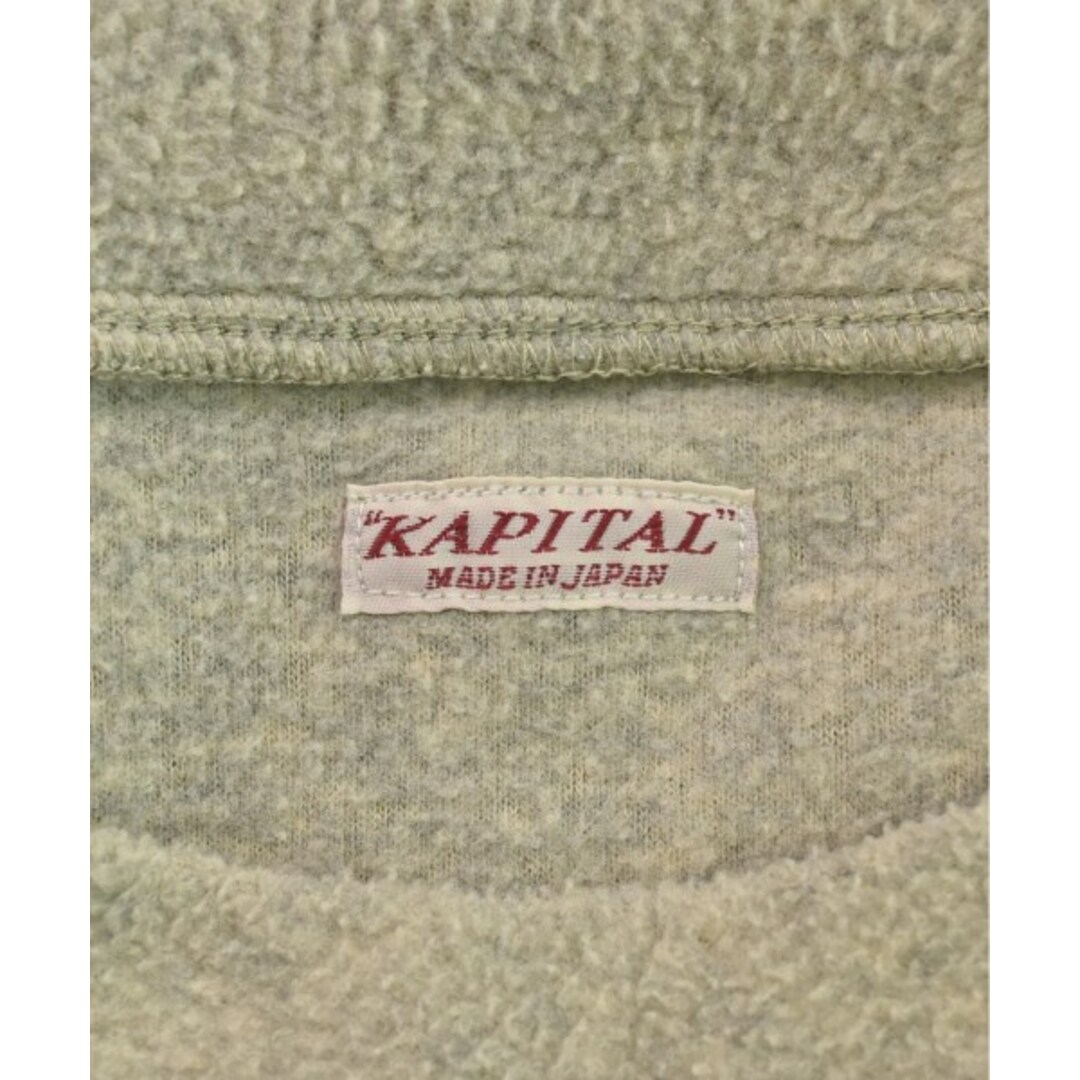 KAPITAL(キャピタル)のKAPITAL キャピタル Tシャツ・カットソー S グレー 【古着】【中古】 メンズのトップス(Tシャツ/カットソー(半袖/袖なし))の商品写真