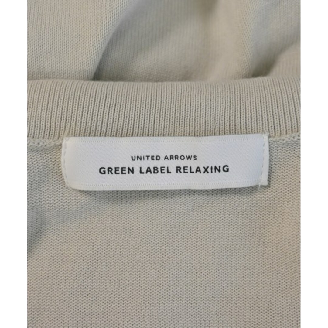 green label relaxing カーディガン S ライトグレー 【古着】【中古】 メンズのトップス(カーディガン)の商品写真