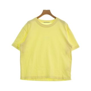 アクネストゥディオズ(Acne Studios)のAcne Studios アクネストゥディオズ Tシャツ・カットソー S 黄 【古着】【中古】(カットソー(半袖/袖なし))