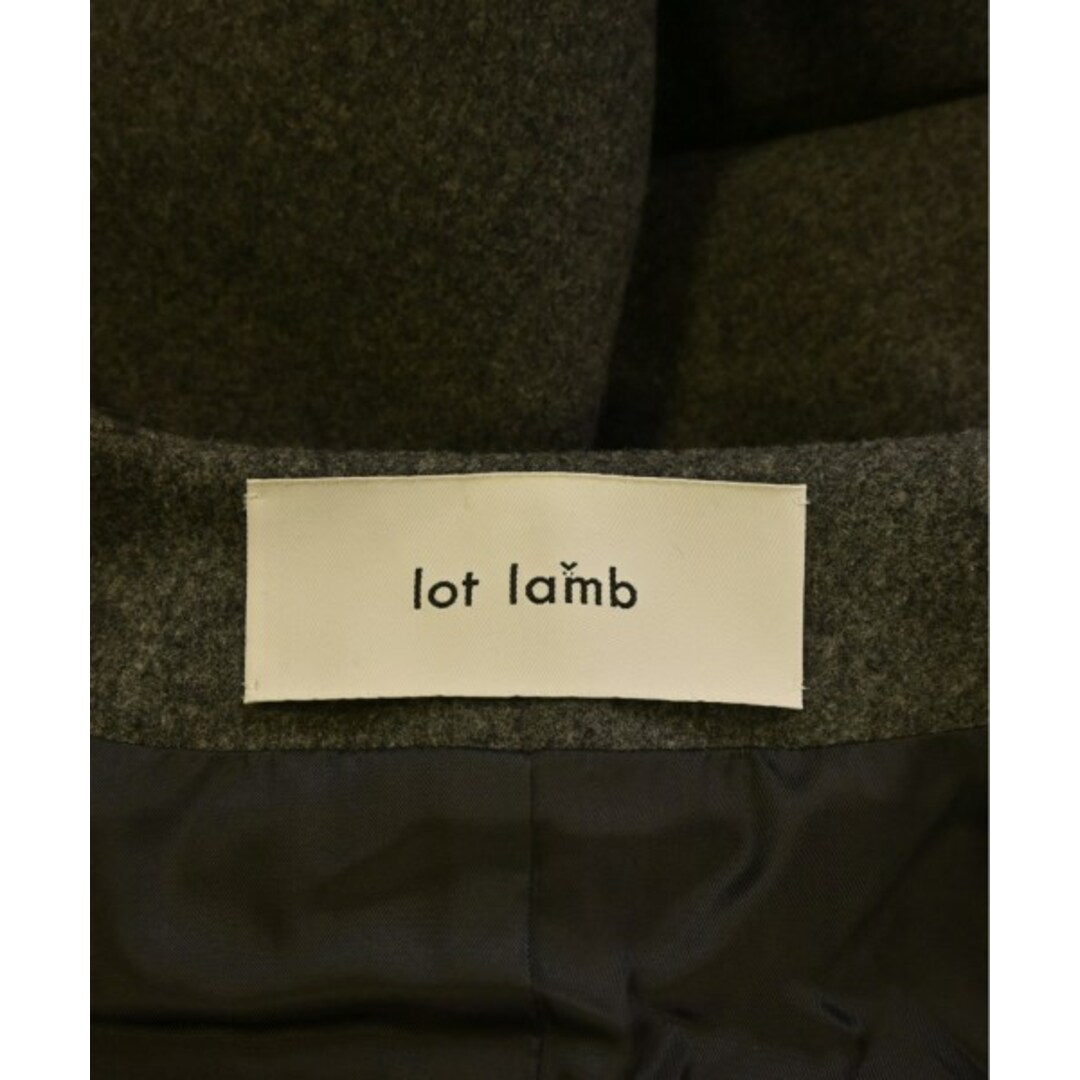 lot lamb(ロットラム)のlot lamb ロットラム チェスターコート 36(S位) グレー 【古着】【中古】 レディースのジャケット/アウター(チェスターコート)の商品写真