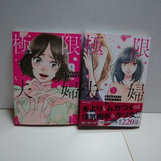 フタバシャ(双葉社)の極限夫婦 4巻 5巻(女性漫画)