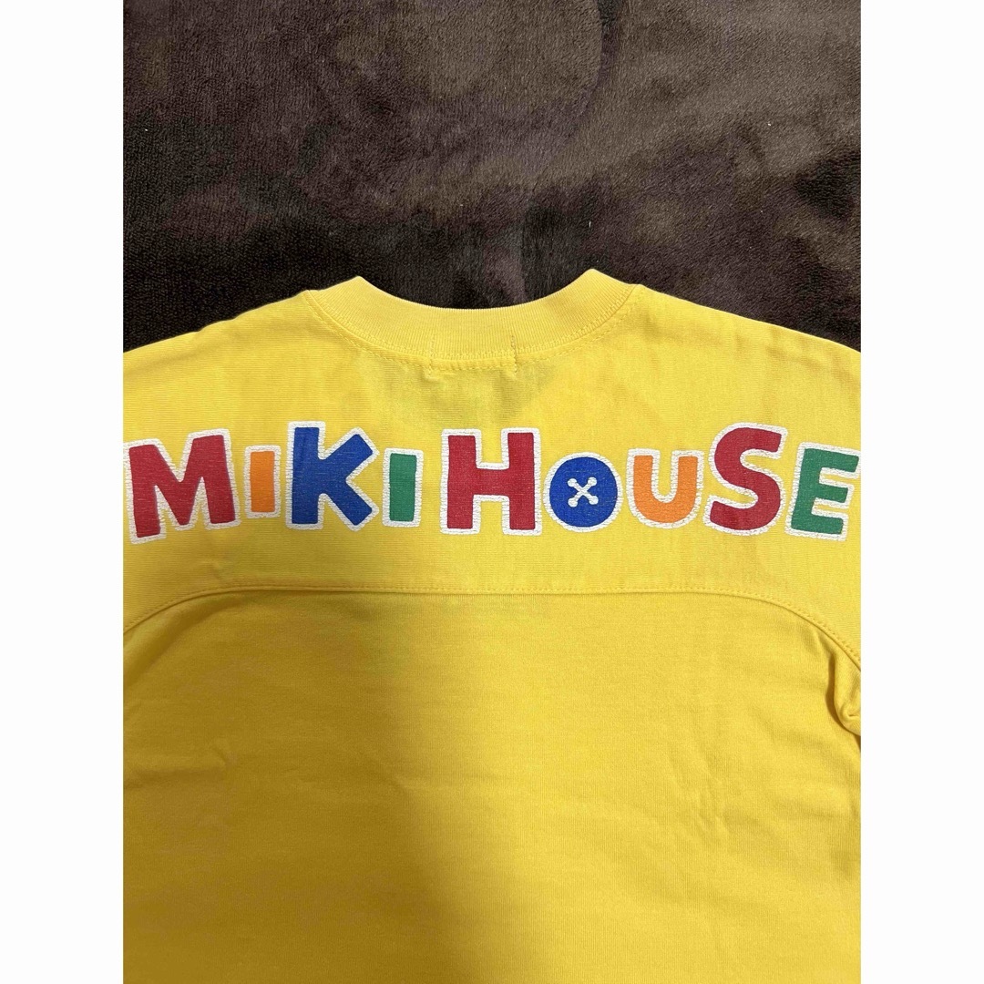 mikihouse(ミキハウス)のmikihouse ミキハウス バックロゴTシャツ キッズ/ベビー/マタニティのベビー服(~85cm)(Ｔシャツ)の商品写真