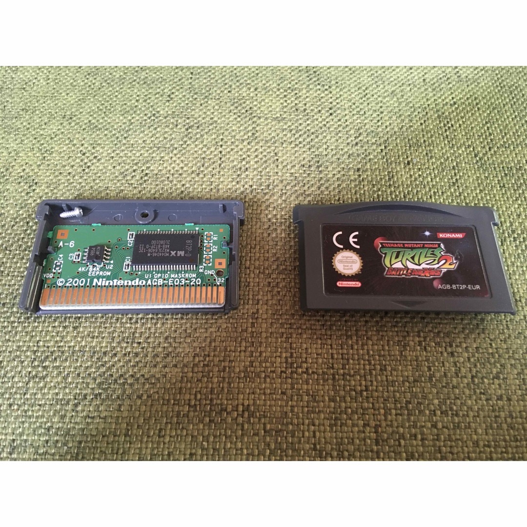 KONAMI(コナミ)の正規品　TMNT2 GBA タートルズ エンタメ/ホビーのゲームソフト/ゲーム機本体(PCゲームソフト)の商品写真