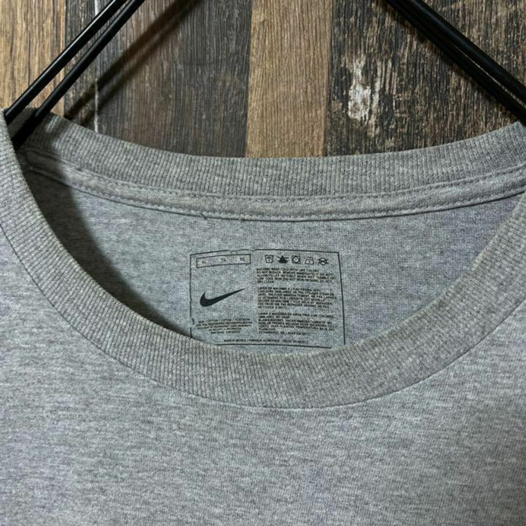 NIKE(ナイキ)のナイキ プリント メンズ グレー XL ゆるダボ 古着 90s 半袖 Tシャツ メンズのトップス(Tシャツ/カットソー(半袖/袖なし))の商品写真