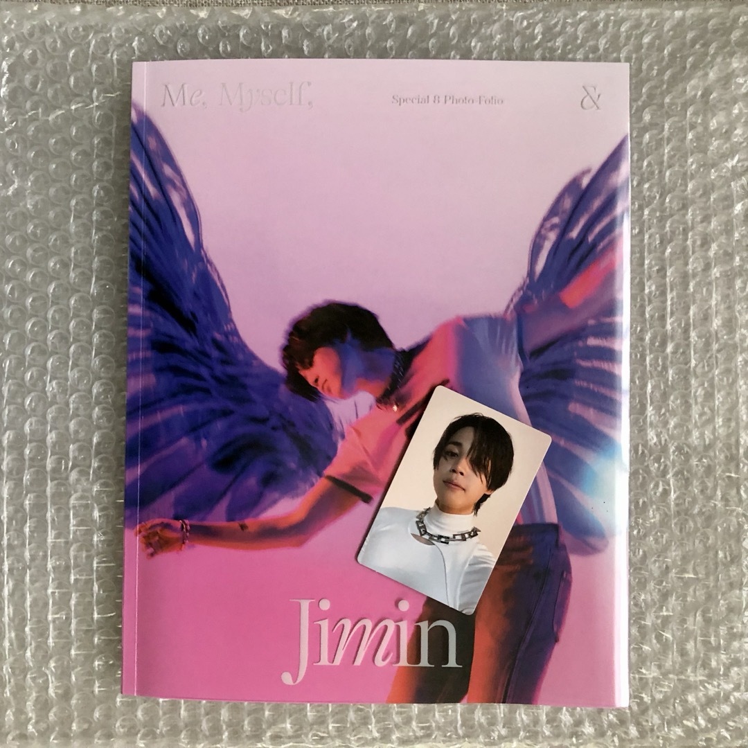 防弾少年団(BTS)(ボウダンショウネンダン)のBTS JIMIN ジミン『Me, Myself, & Jimin 』写真集 エンタメ/ホビーのタレントグッズ(アイドルグッズ)の商品写真