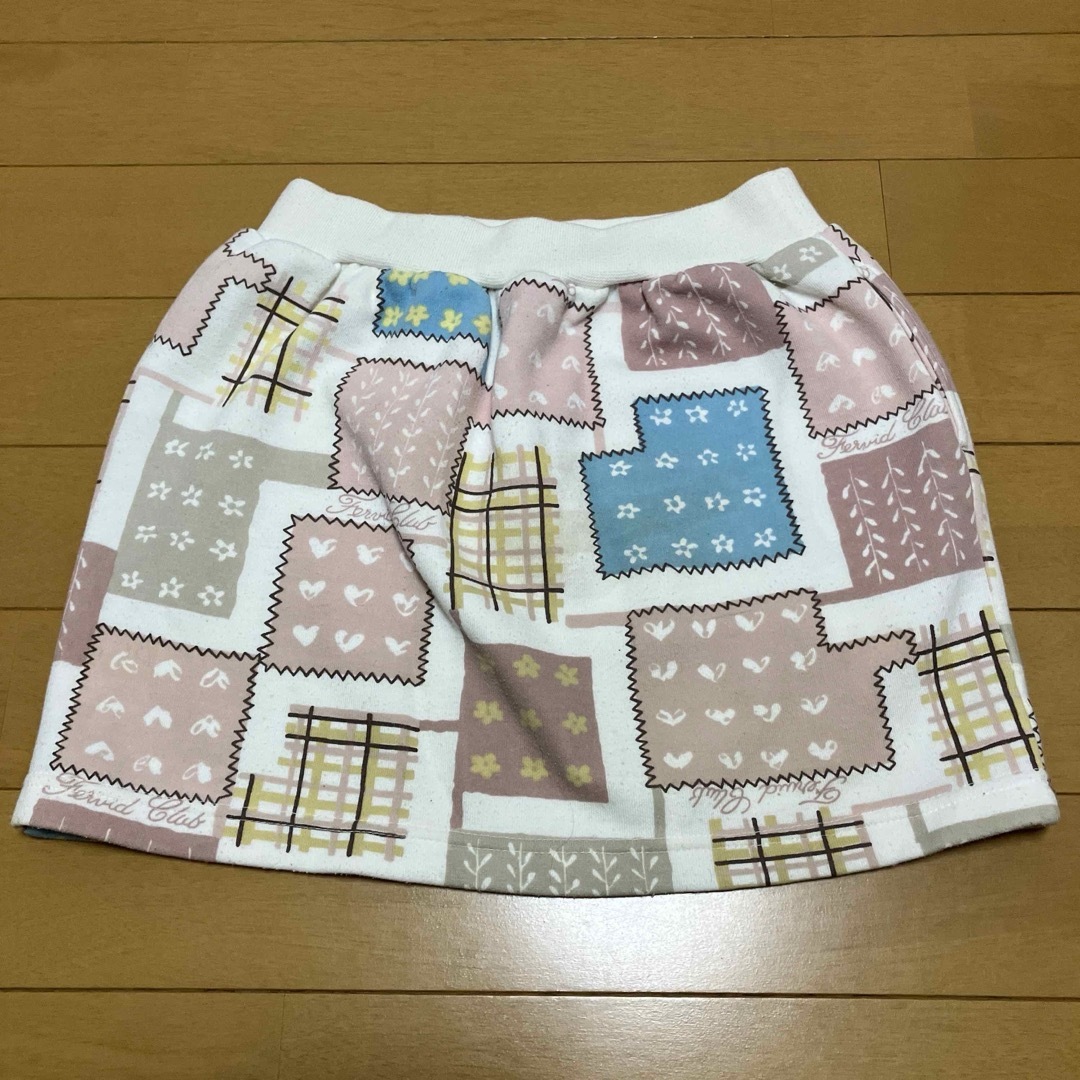 スカート・ブルゾン2点セット　ピンク　120 キッズ/ベビー/マタニティのキッズ服女の子用(90cm~)(スカート)の商品写真