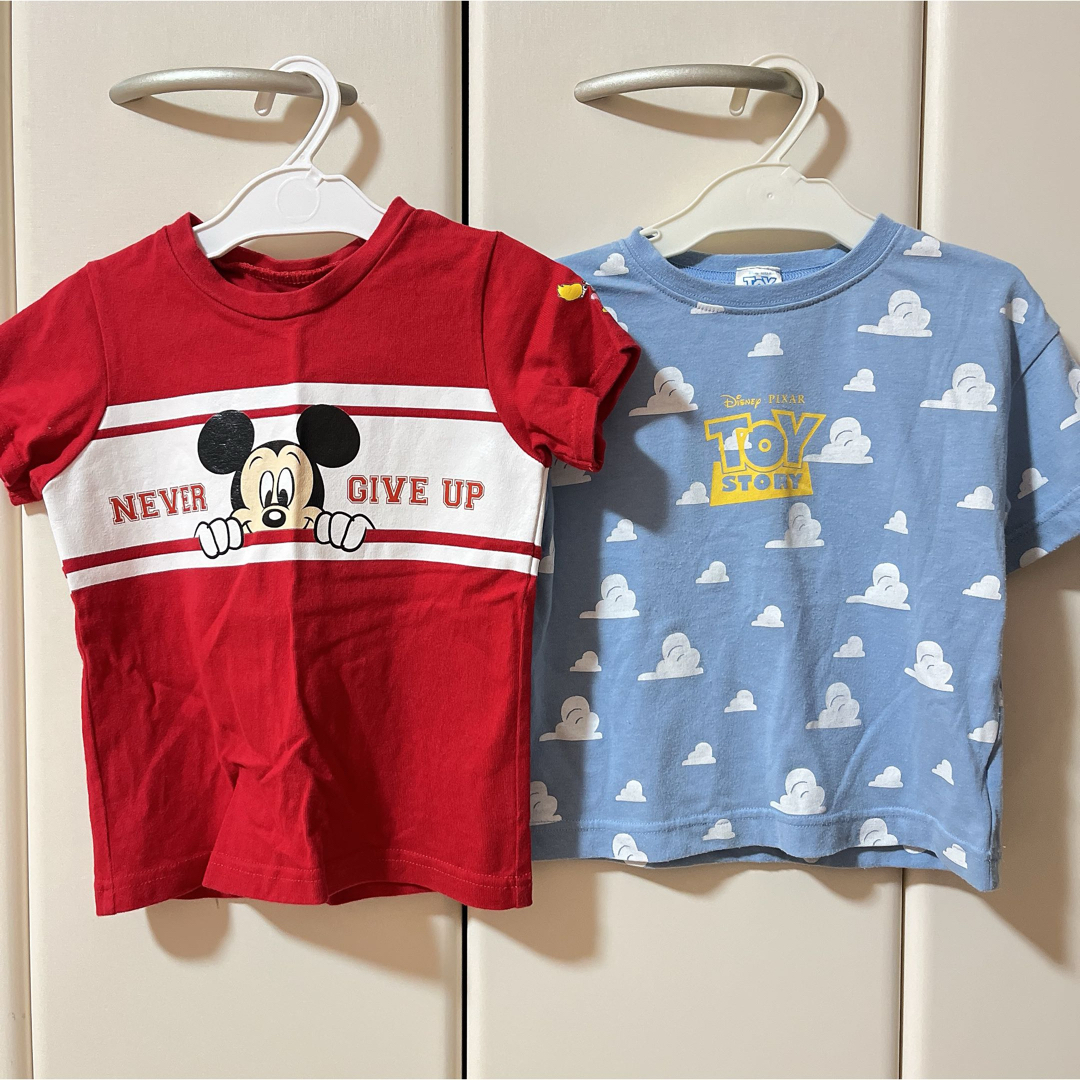 Disney(ディズニー)のディズニー　Tシャツ　セット キッズ/ベビー/マタニティのキッズ服女の子用(90cm~)(Tシャツ/カットソー)の商品写真