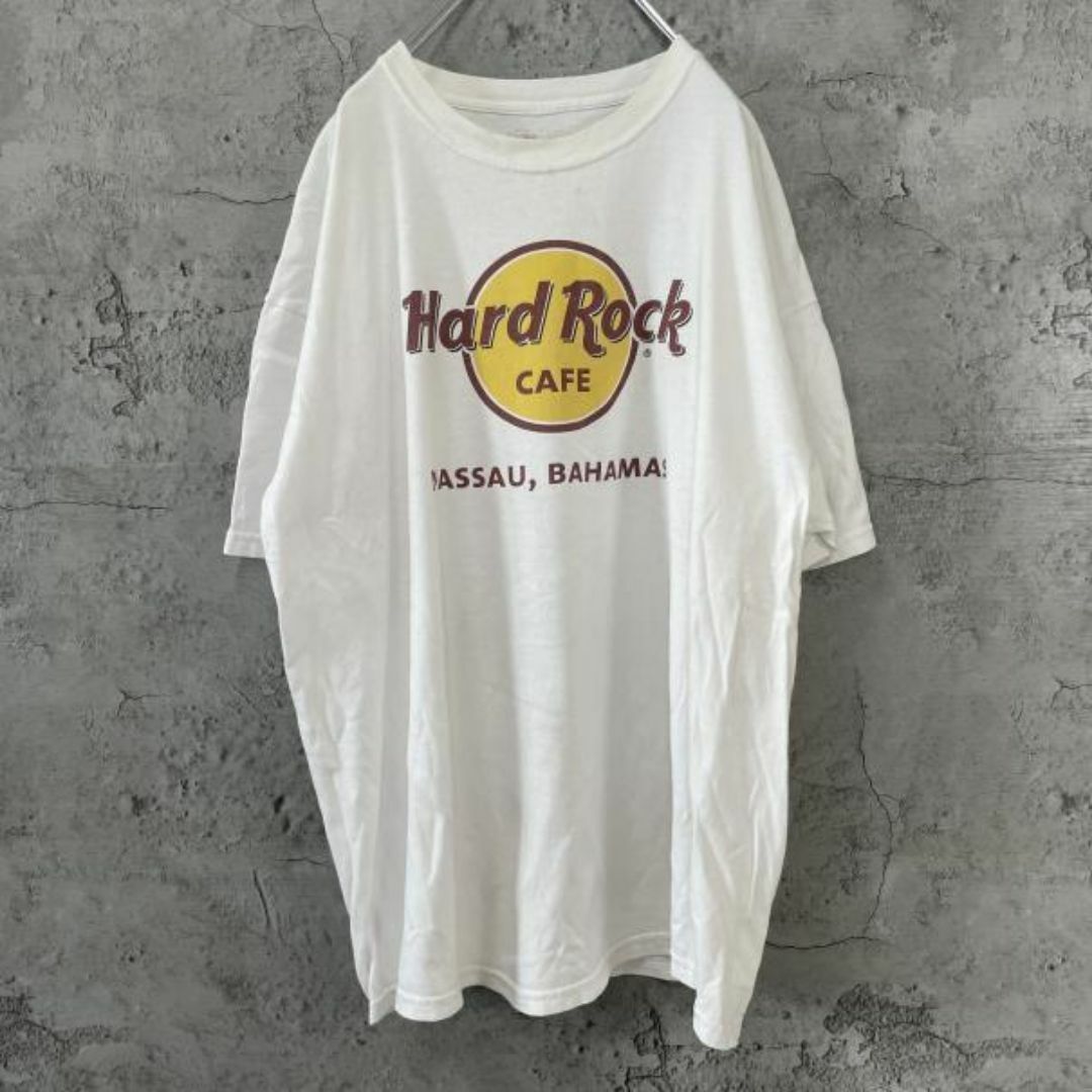 Hard Rock Cafe 定番ロゴ BAHAMAS USA輸入 Tシャツ メンズのトップス(Tシャツ/カットソー(半袖/袖なし))の商品写真