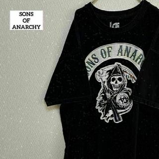 SONS OF ANARCHY Tシャツ 半袖 ゆるだぼ ドクロ スカル XL(Tシャツ/カットソー(半袖/袖なし))