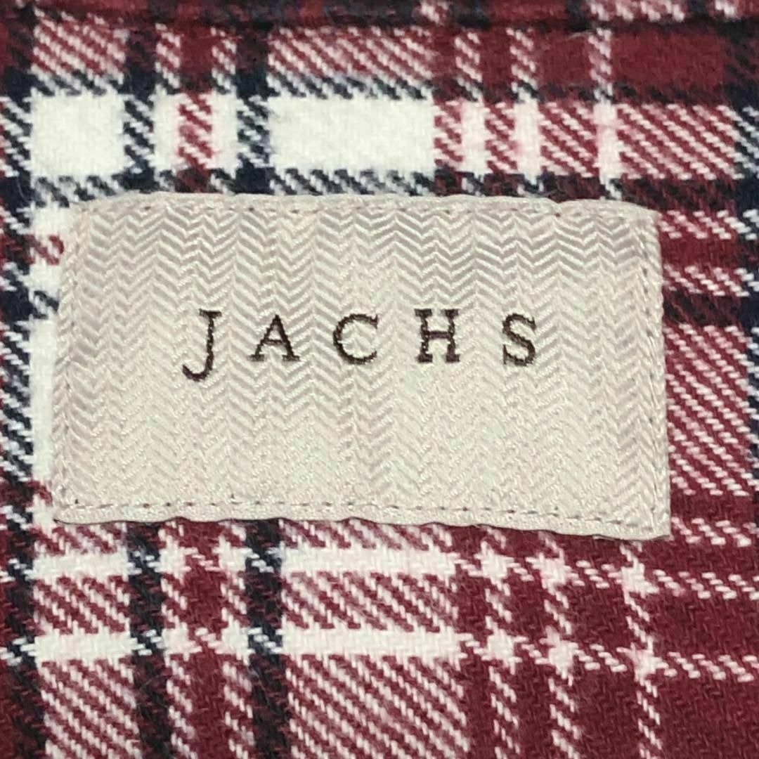JACHS 長袖シャツ ネルシャツ チェック フラップポケット 厚手 n73 メンズのトップス(シャツ)の商品写真