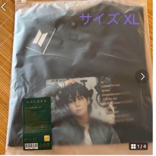 ボウダンショウネンダン(防弾少年団(BTS))の  BTS ジョングク[GOLDEN] L/S T-SHIRT XLサイズ(アイドルグッズ)