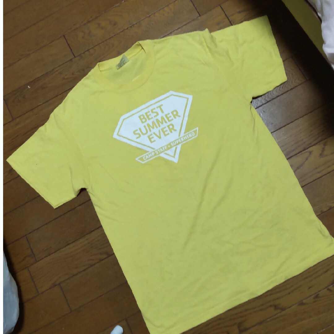 イエローＴシャツ　SIZE　L メンズのトップス(Tシャツ/カットソー(半袖/袖なし))の商品写真
